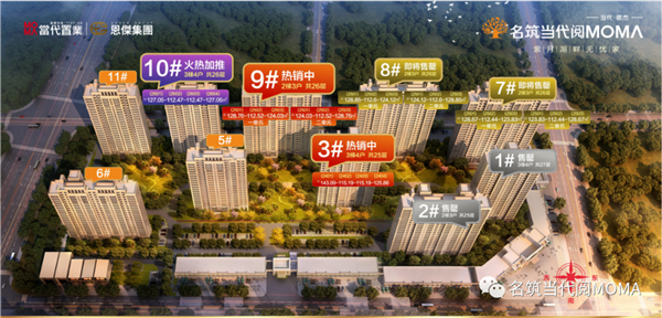 名筑当代阅ΜΟΜΛ 10#楼匠心钜作 迎春加推