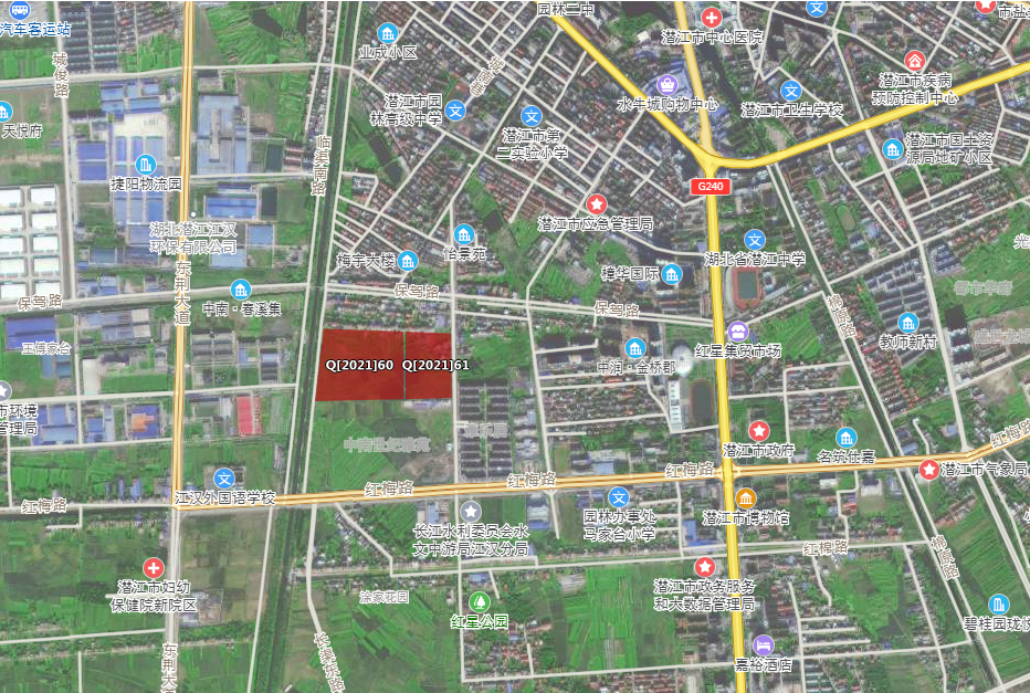 土拍速报丨理性了，潜江城区热门地块低溢价率成交