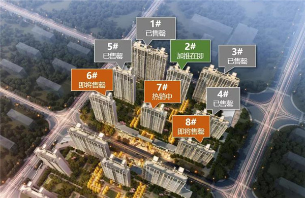 卓尔·潜江客厅2#楼中轴景观楼座即将载誉加推!