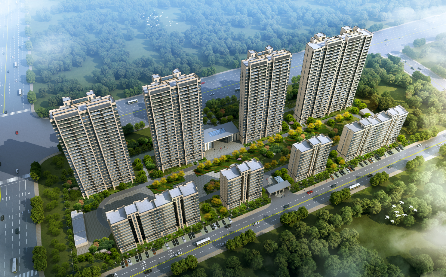 德风·紫悦枫华 | 城南置业新高度！首期3万选购实景准现房