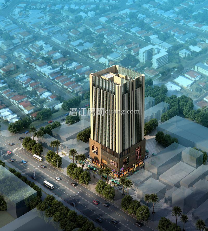 云洲商厦鸟瞰图