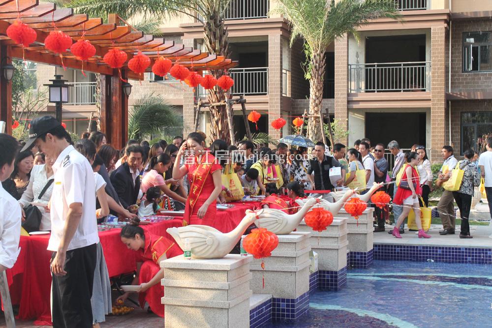 金江星城中心景观绽放