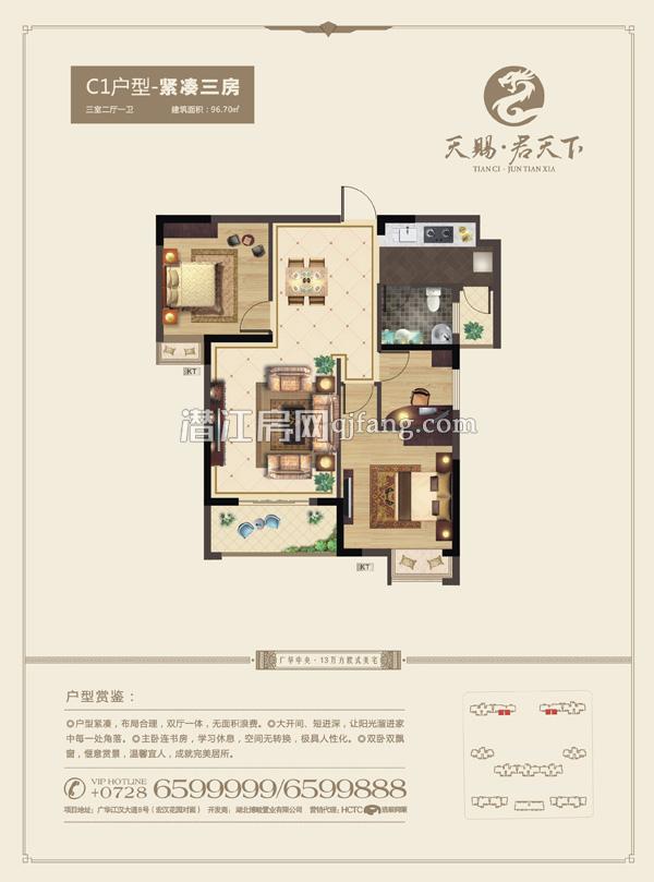 天赐·君天下C3户型