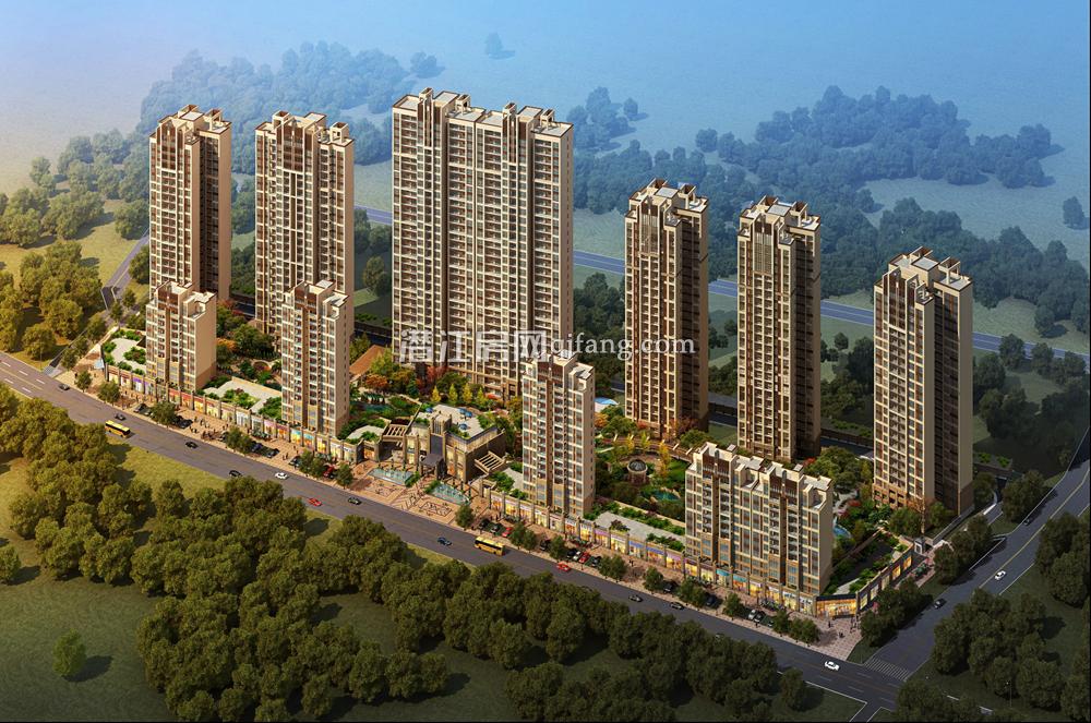 御景豪庭鸟瞰图