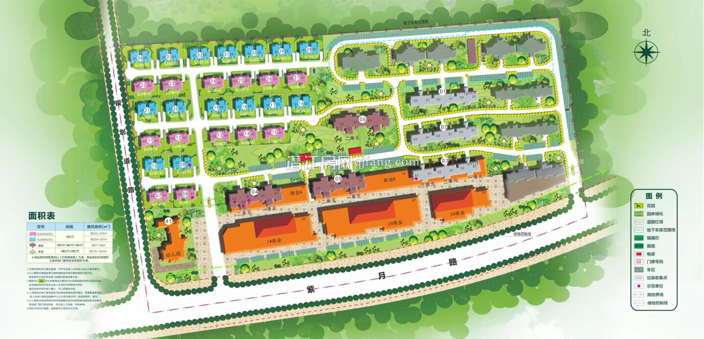 潜江碧桂园总规图