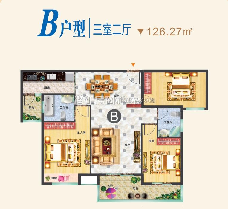 城西停车广场B户型户型图