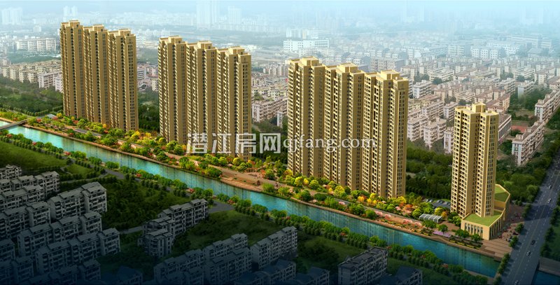 阳光水岸鸟瞰图