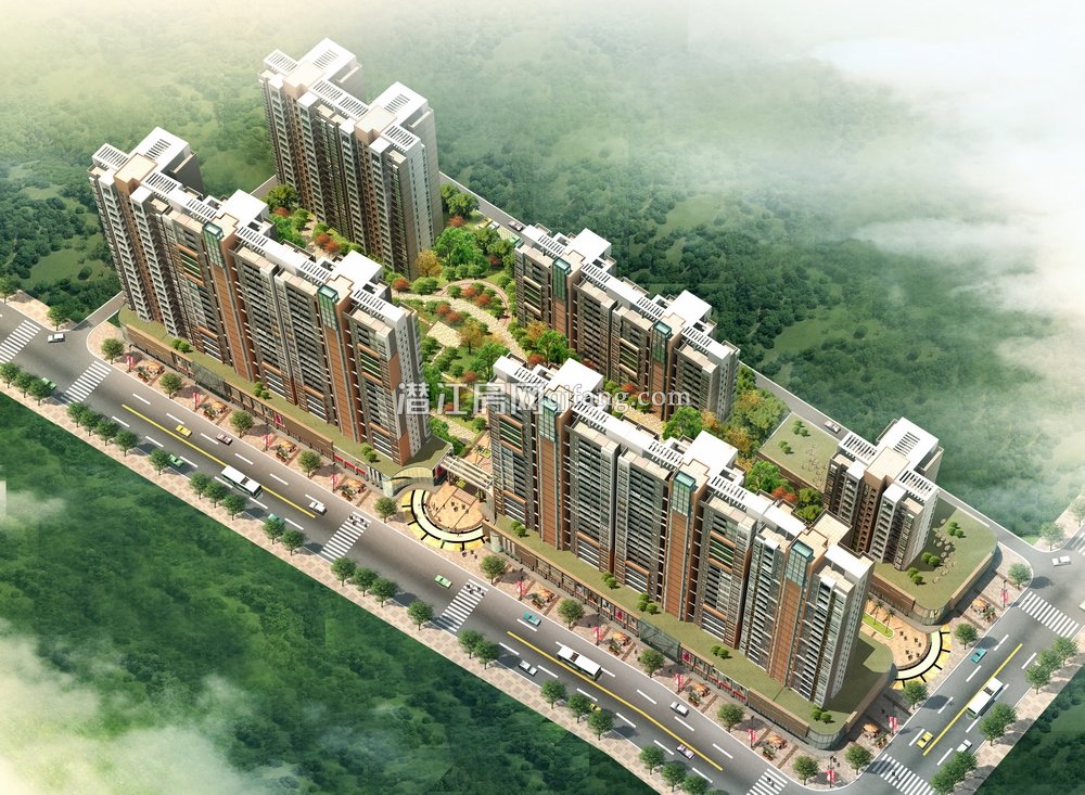 万和国际鸟瞰图