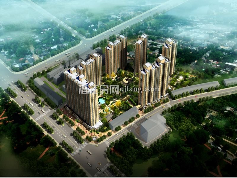 樟华国际鸟瞰图