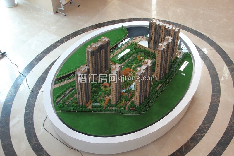 樟华国际沙盘鸟瞰