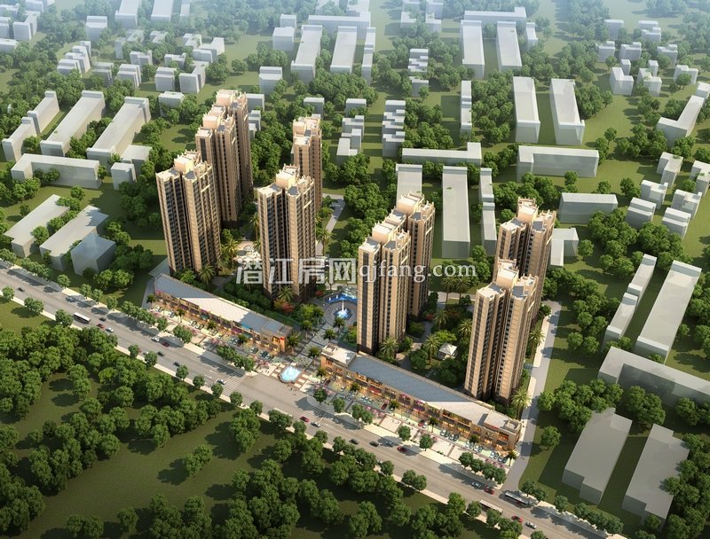 生态·白鹤湾鸟瞰图