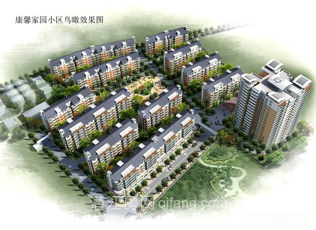 康馨家园鸟瞰图