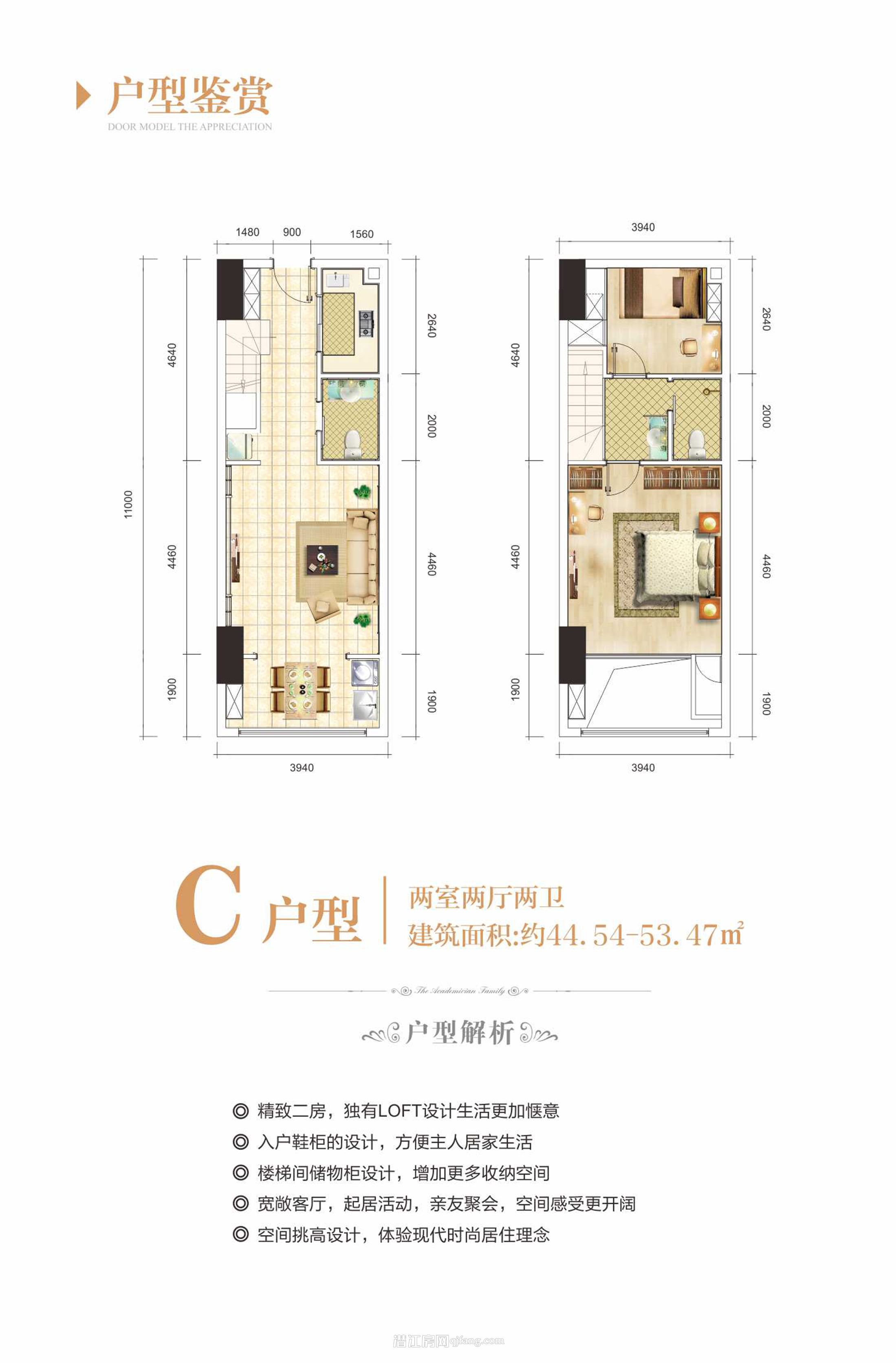 鑫园未来城C户型户型图