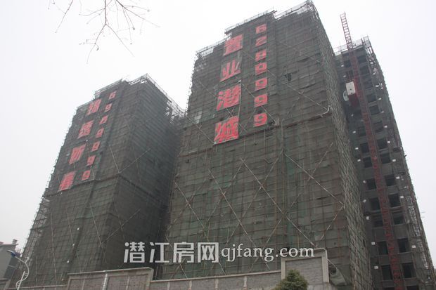 花园·锦绣潜城 一月工程进度