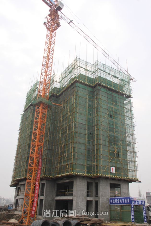 盛世东城 四月工程进度