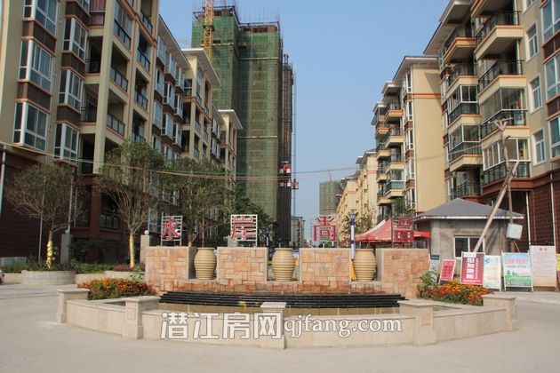 水岸尚品六月项目进度 基本全线封顶