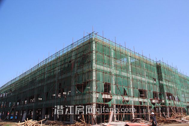 嘉业汽配城10月工程进度