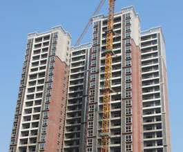 盛世东城三期3月份工程进度 最高建至第4层