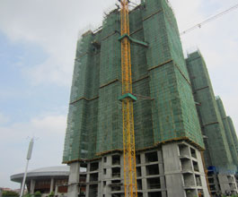 中润金桥郡七月工程进度 最高建设至第28层