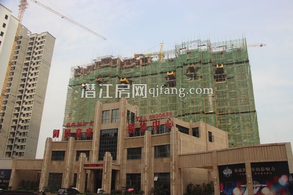 御景豪庭十二月工程进度 二期已建至15层