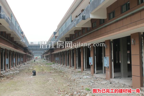 大雄江汉城4月工程进度