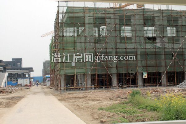 大雄江汉城4月工程进度