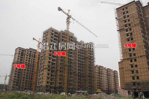 金江星城4月工程进度 一期5月30日交房
