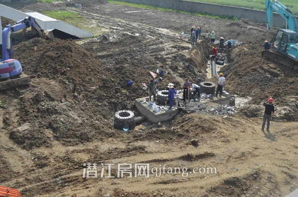 大雄江汉城5月工程进度