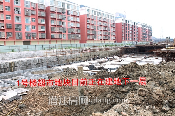 乐活春天5月工程进度 1号楼建至9层