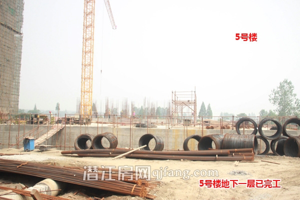 御景豪庭5月工程进度