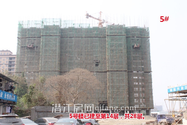 海韵丽景园6月工程进度