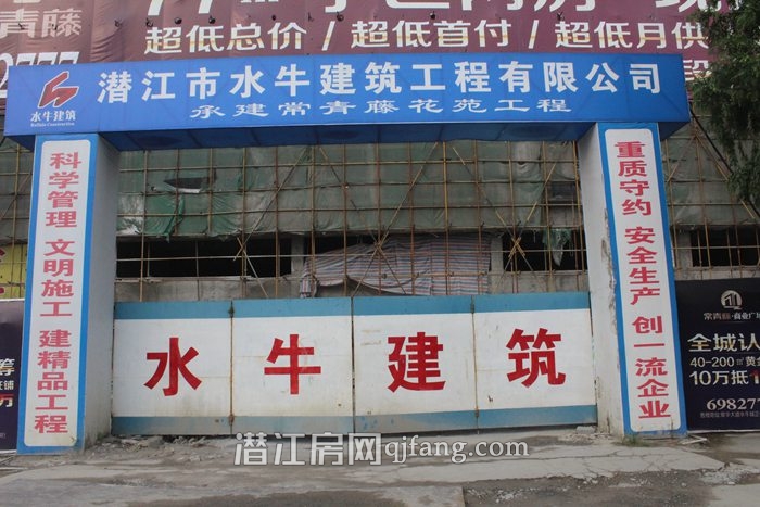 乐居·常青藤6月工程进度 4栋楼均已封顶