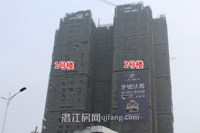 乐居·常青藤6月工程进度 4栋楼均已封顶