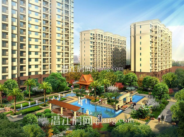 金江星城看房日记:20万方东南亚风情社区