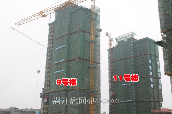 中南世纪锦城9月进度:4号楼建制3层