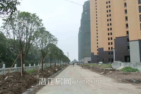 阳光水岸9月工程进度:3号楼即将收房