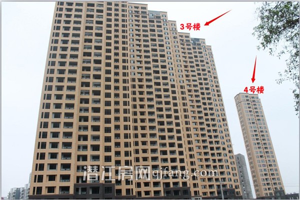 阳光水岸9月工程进度:3号楼即将收房