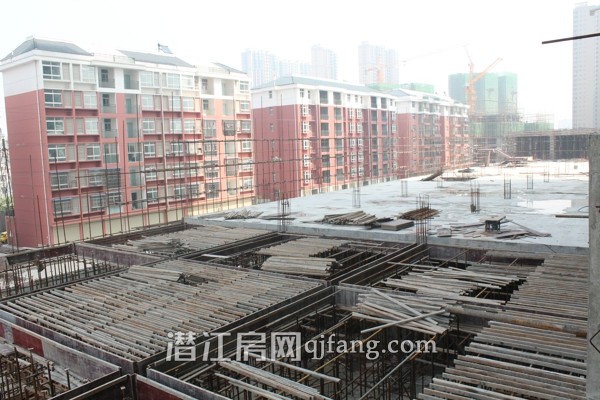 乐活春天9月工程进度:项目全线封顶