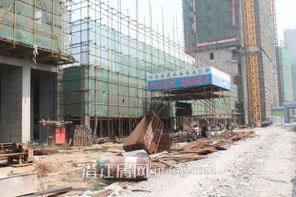 乐活春天9月工程进度:项目全线封顶