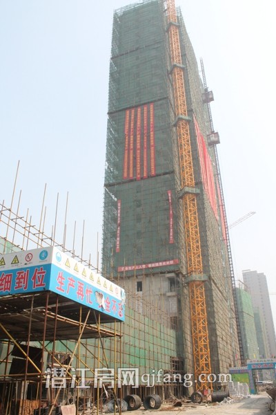 乐活春天9月工程进度:项目全线封顶