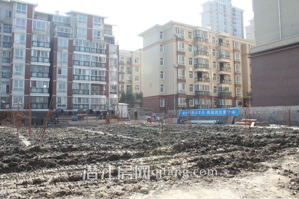 锦绣潜城11月工程进度:四期桩基础完成