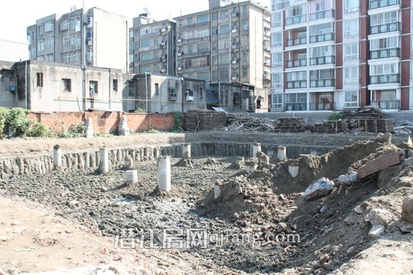 锦绣潜城11月工程进度:四期桩基础完成