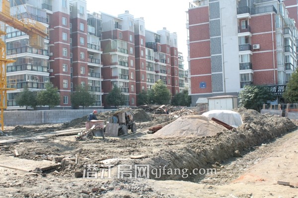 锦绣潜城11月工程进度:四期桩基础完成