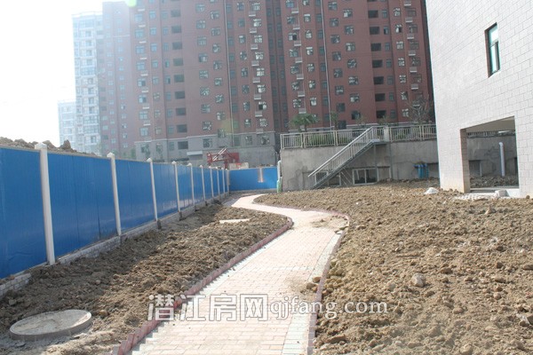 盛世东城11月工程进度:小区绿化初见雏形