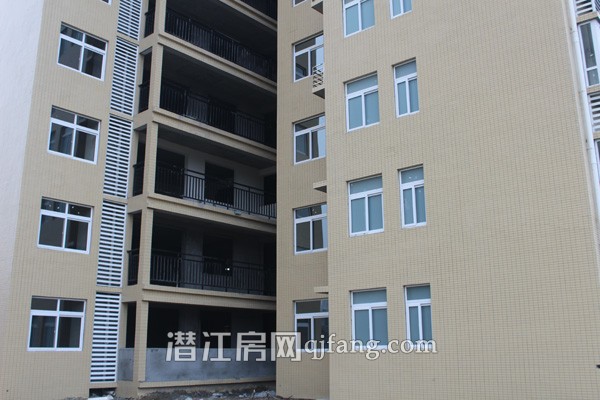 绿城熙园1月工程进度:一期外立面呈现