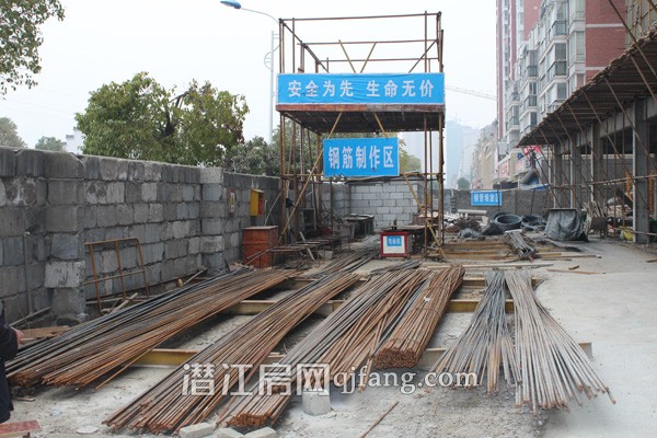 锦绣潜城1月工程进度:绣园2现已建至5层