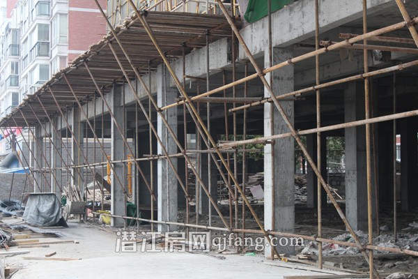 锦绣潜城1月工程进度:绣园2现已建至5层