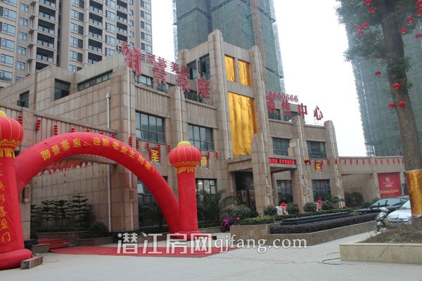 御景豪庭2月工程进度：10号楼现已喜封金顶