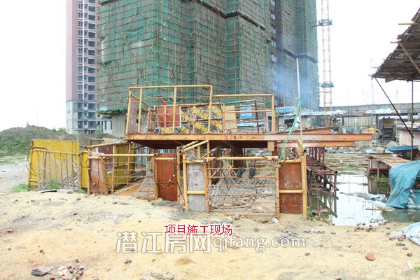 海韵丽景园3月工程进度:一期楼栋即将展现全新面貌