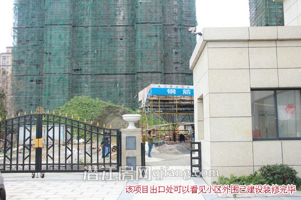 海韵丽景园3月工程进度:一期楼栋即将展现全新面貌